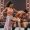 Stunning-Model-in-bridal-jewellary-emballishes-miniskirt-and-sports-bra-working-out-in-gym-and-dominating-her-partner-104
